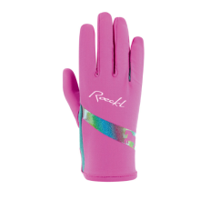 Rękawiczki jeździeckie dziecięce letnie Kapriole 01-310038 k350 deep pink Roeckl 24H!